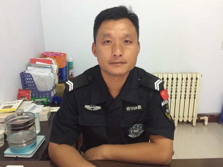 一中隊中隊長趙明義同志 一中隊中隊長趙明義同志
